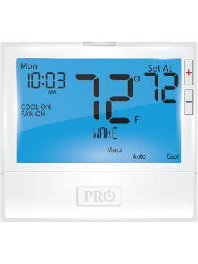 Programmable Wall Thermostat for 1 Heat/1 Cool Systems - Digital Home Climate